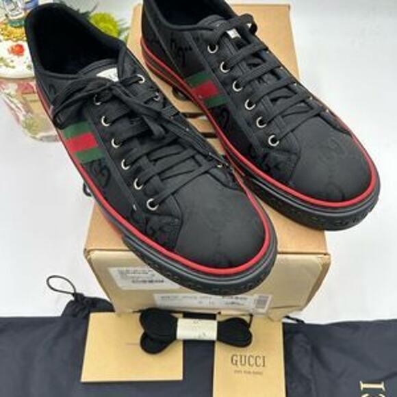 Men's Gucci off the grid sneakers size 12 made in Italy - Picture 5 of 11